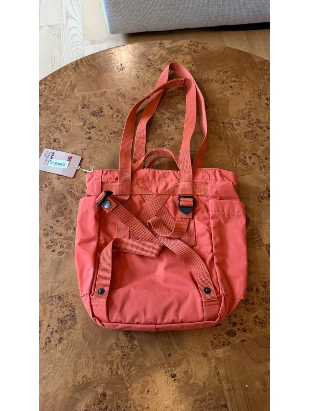 Fjällräven Kånken Tote Backpack Mini - Red